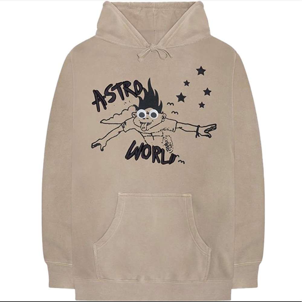 Travis Scott Astroworld Look Mom I Can Fly Hoodie